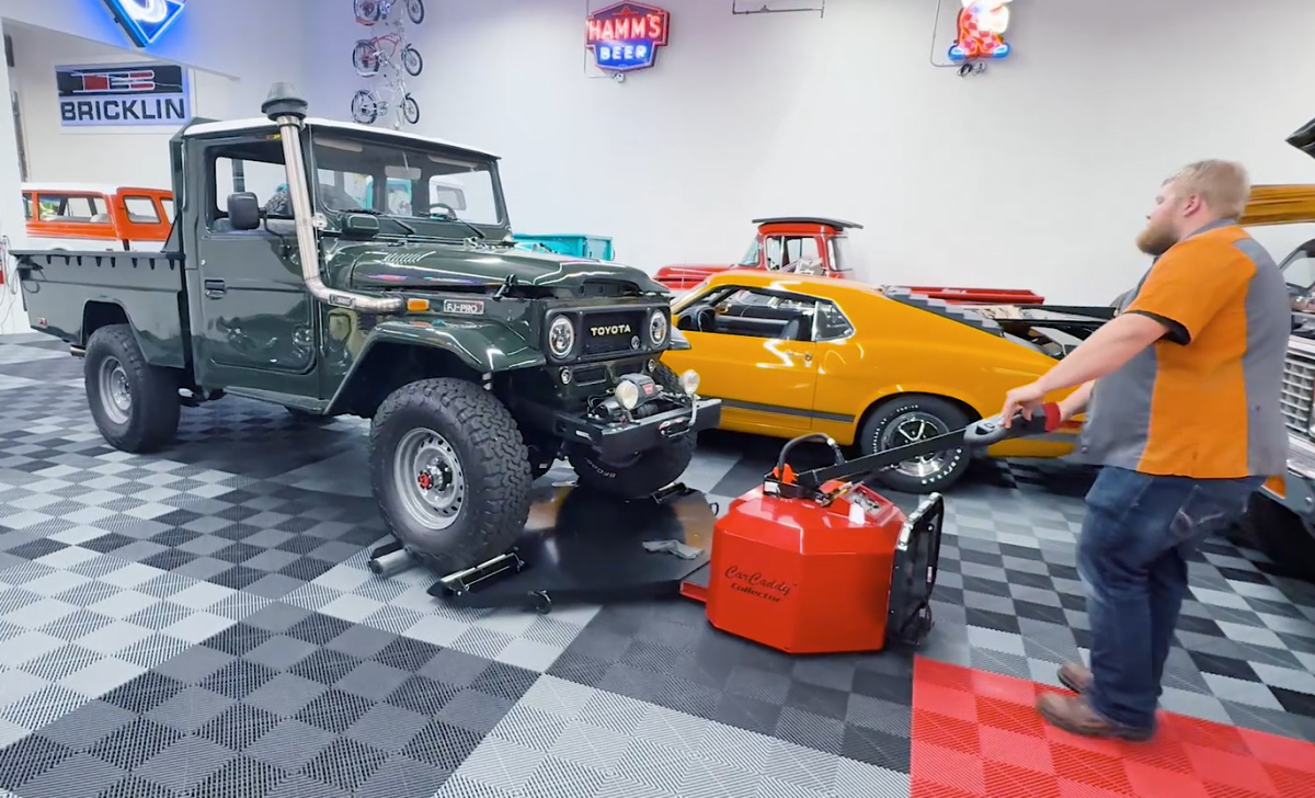 Classic Auto Repair Required a Powered Vehicle Moving Solution