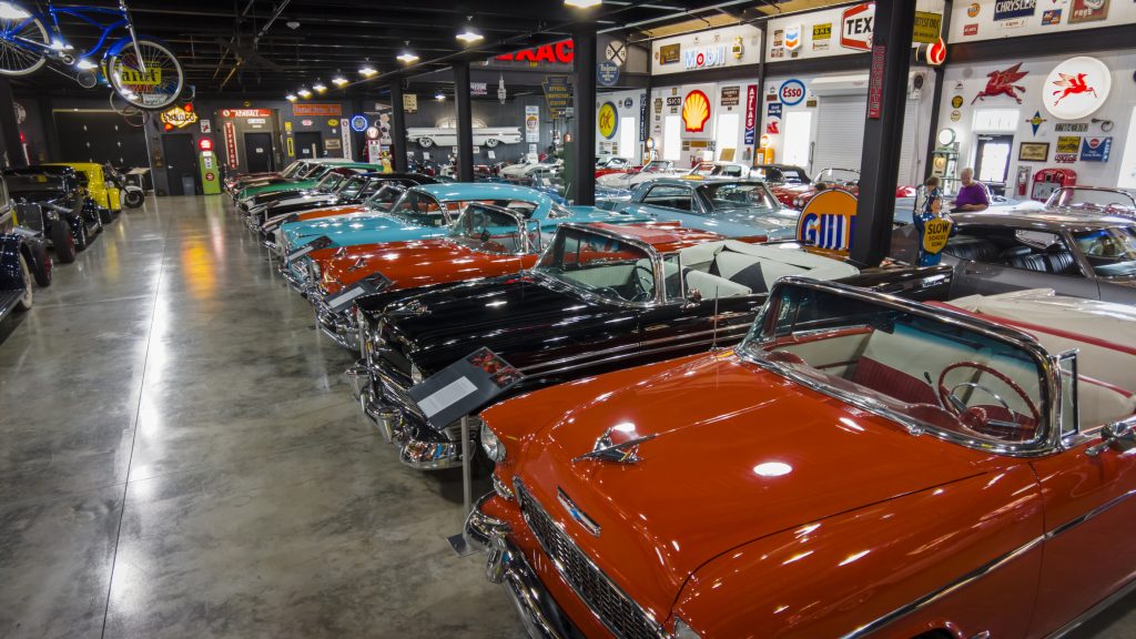 Prepping a garage for a car collection and a Vehicle Puller.