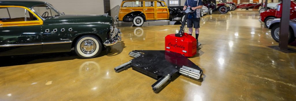 CarCaddy Vehicle Puller at a Museum